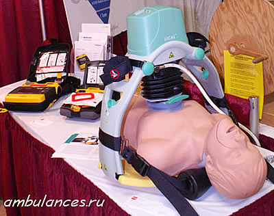 США автоматический массажер для непрямого массажа сердца Lucas  (USA Lucas cardiopump)
