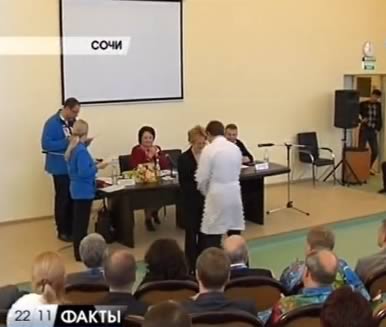  Минздрав наградил врачей, работавших на Олимпиаде в Сочи