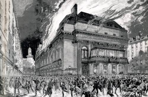 Пожар в Венском театре